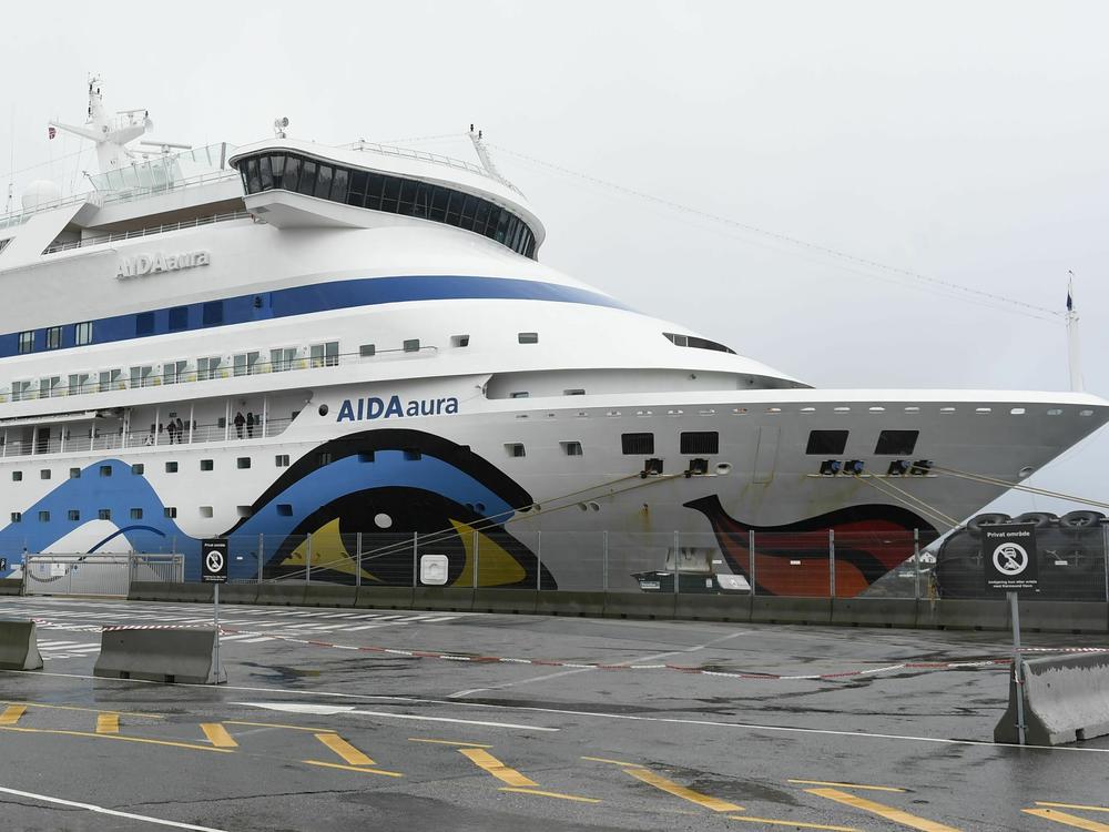 When the Life at Sea cruise line failed to purchase the German cruise ship AIDAaura, seen here in 2020, its plans for a worldwide cruise embarking in November began to unravel.