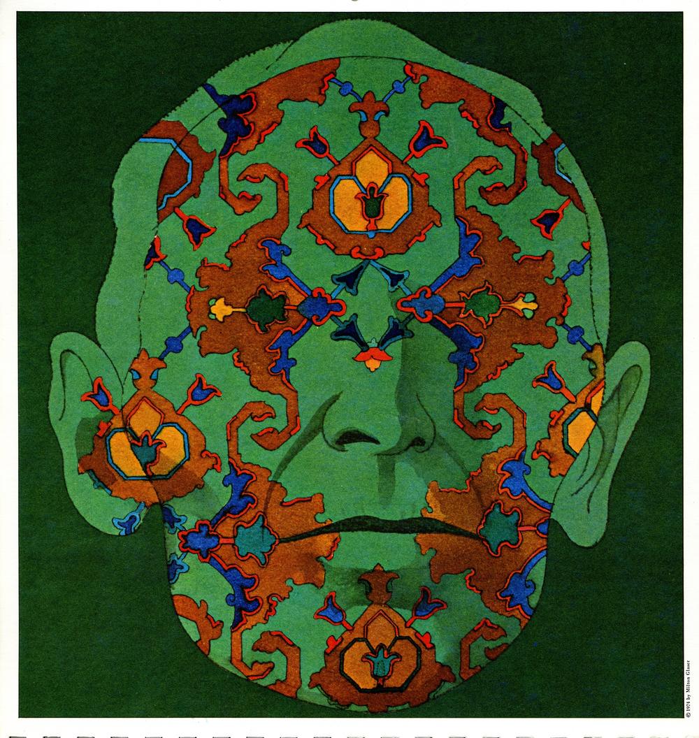 An image made by Milton Glaser, as seen in <em>Milton Gllaser: Pop. </em>