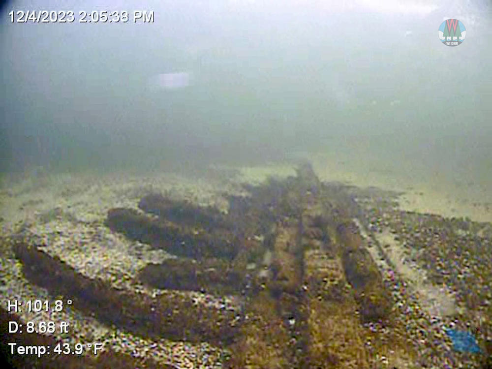 Imaging from the presumed shipwreck of the George L. Newman