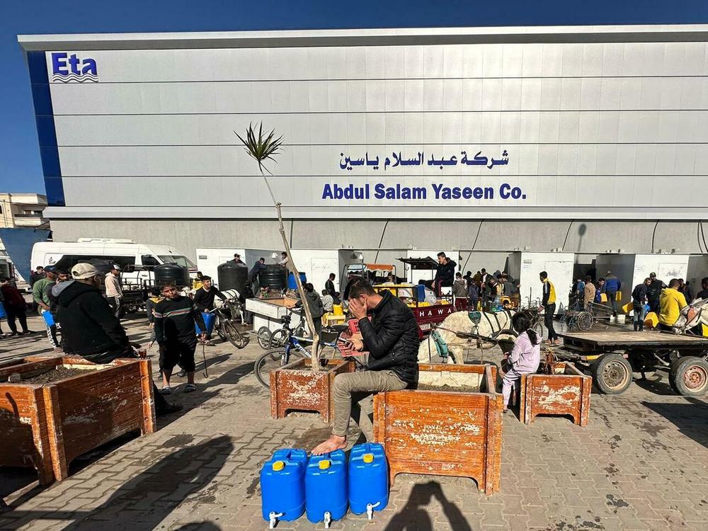 The Eta Water Company's desalination plant in Rafah, in the Gaza Strip, is one of scores of privately owned desalination facilities in the Palestinian enclave.