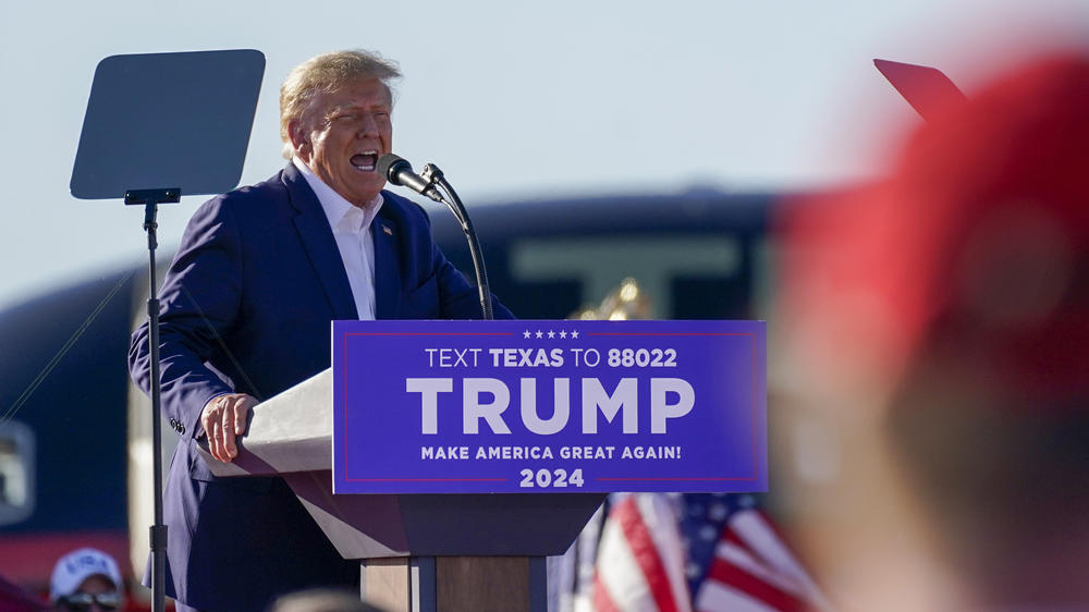 Donald Trump launched his latest presidential campaign with a rally in Waco, Texas. At the beginning of the rally, Trump played a song featuring the J6 Prison Choir, made up of defendants in jail on charges related to the Jan. 6, 2021, attack on the U.S. Capitol.