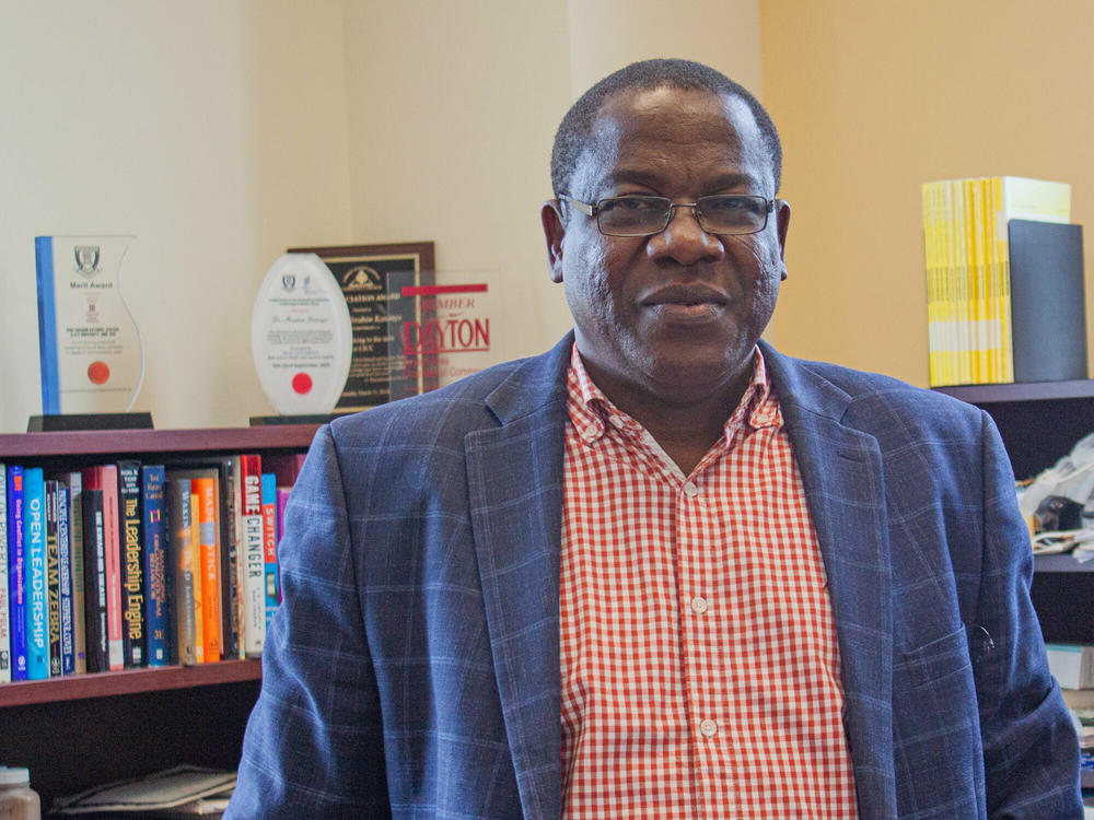 Ibrahim Katampe is a professor and administrator at Central State University, a public HBCU in Wilberforce, Ohio. He runs a climate-smart project that will provide free organic fertilizer to Black and other minority farmers.
