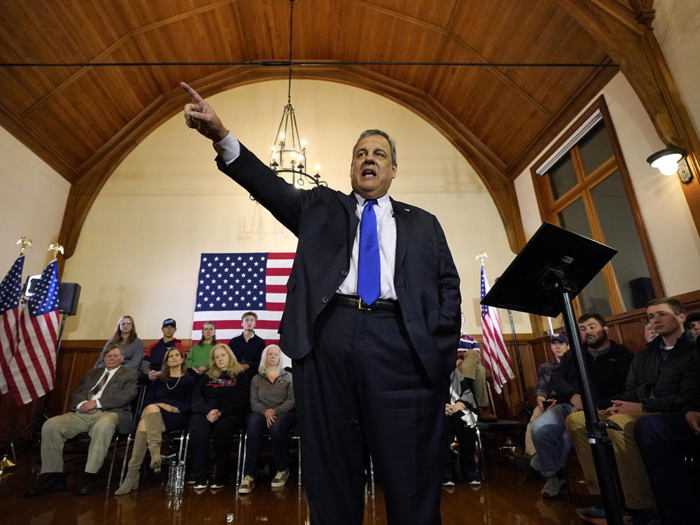 Former New Jersey Gov. Chris Christie announced on Jan. 10 that he was dropping out of the Republican presidential primary race at a New Hampshire event.