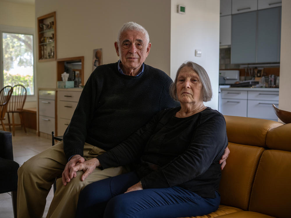 Ilan and Carol Troen at their home in Omer, Israel.