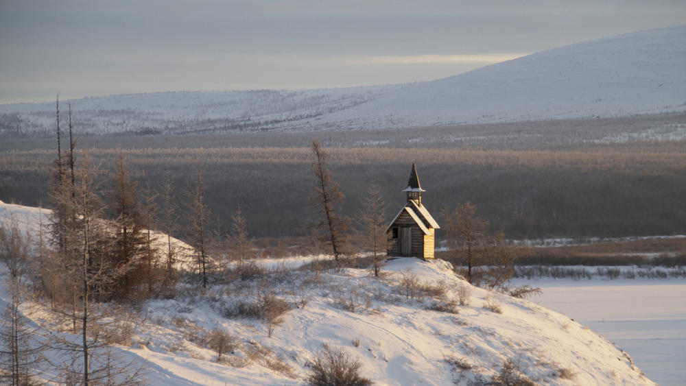 Russia has more Arctic land area than any other nation. But since the invasion of Ukraine, it has been harder for Russian scientists to share data about how climate change is affecting the region. This tiny chapel is on the grounds of the Northeast Science Station near the Russian town of Chersky.
