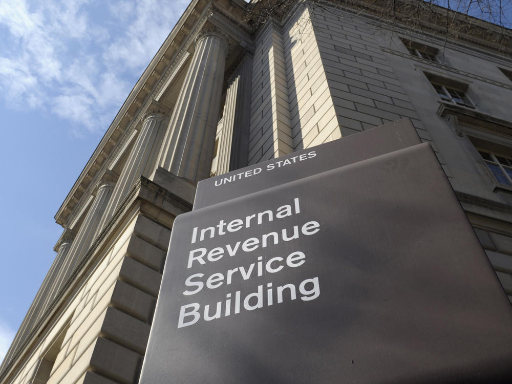 The exterior of the Internal Revenue Service (IRS) building is seen in Washington, D.C., on March 22, 2013.