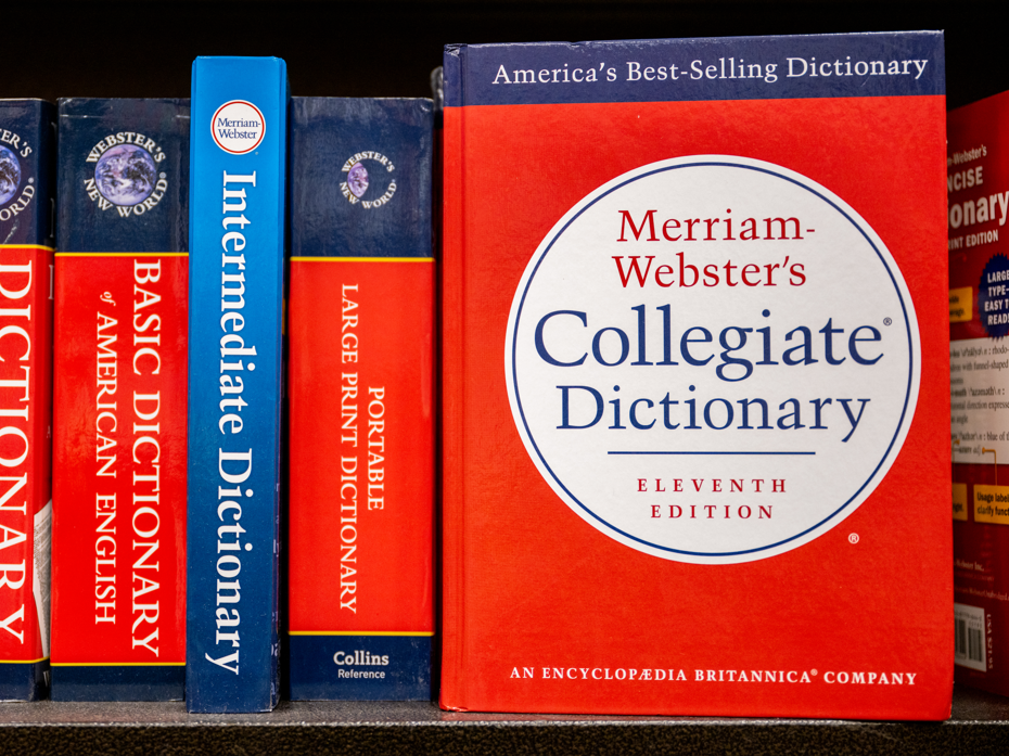 The idea that sentences can end with a preposition has become a point of contention in the replies to a tongue-in-cheek social media post from dictionary publisher Merriam-Webster.