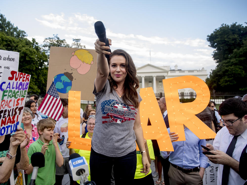 Alyssa Milano says that celebrity activism is at its best 