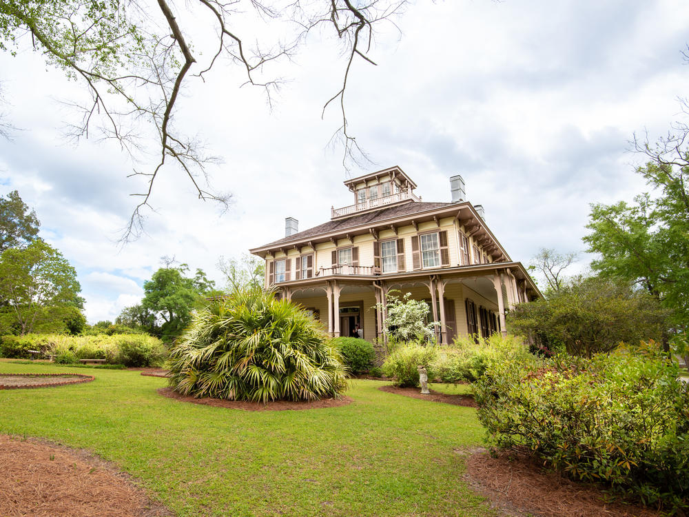 The stately Fendall Hall in Eufaula, Ala., has a historical marker that does not accurately portray how the home's original owners were cotton brokers and were part of the slave trade in the 1800s.