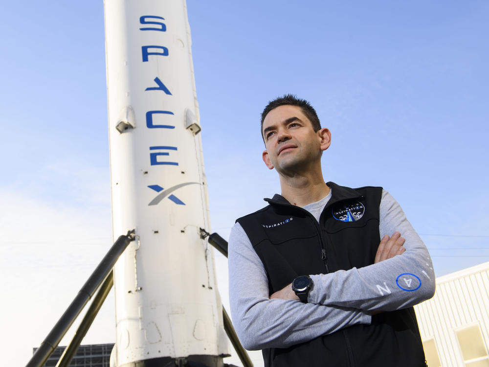 Jared Isaacman at SpaceX in 2021, the year he led an all-civilian spaceflight in a SpaceX capsule.