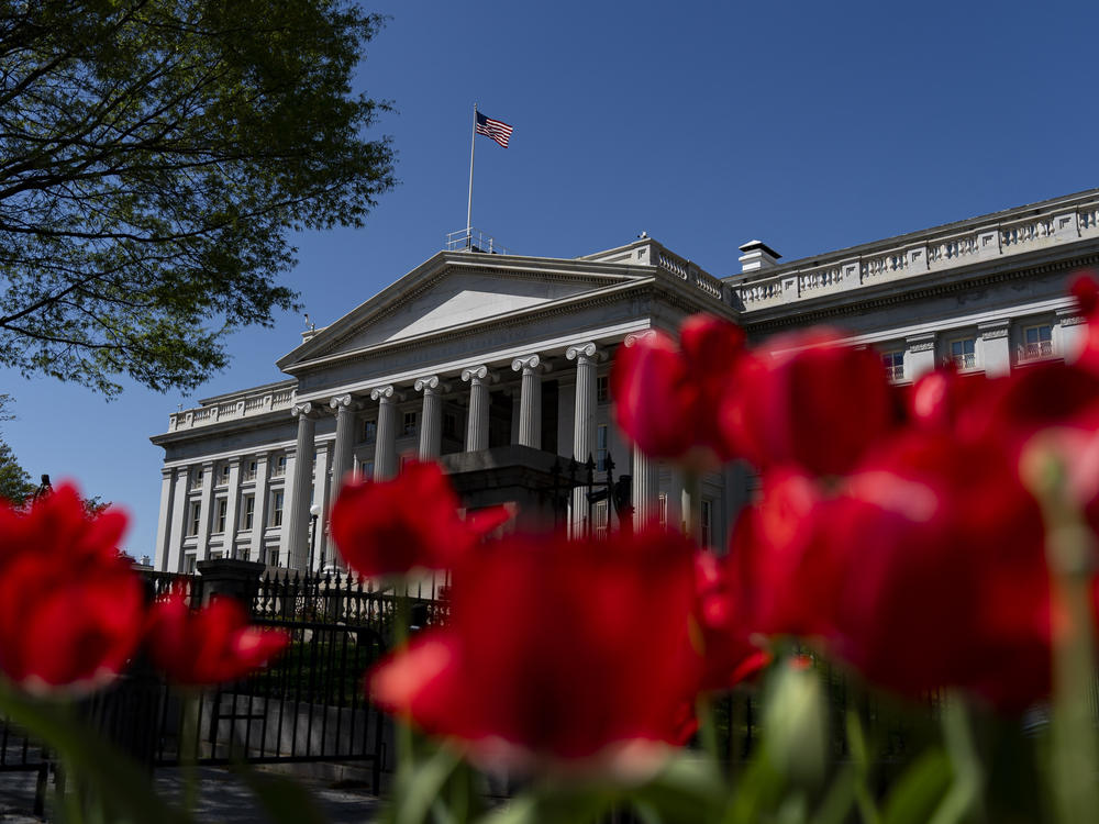 The U.S. Treasury ran a surplus in April, as tax payments jumped by 22% from a year ago. The federal government is still on track to run a deficit of more than $1.5 trillion this year.