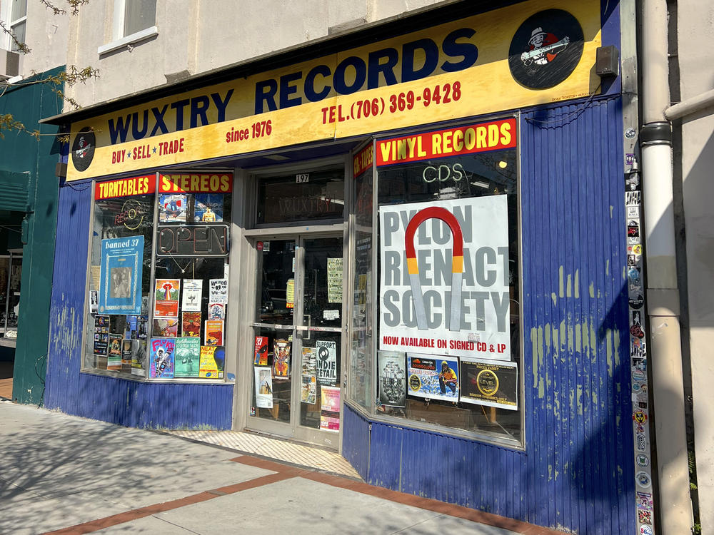 Wuxtry Records in Athens, Ga.