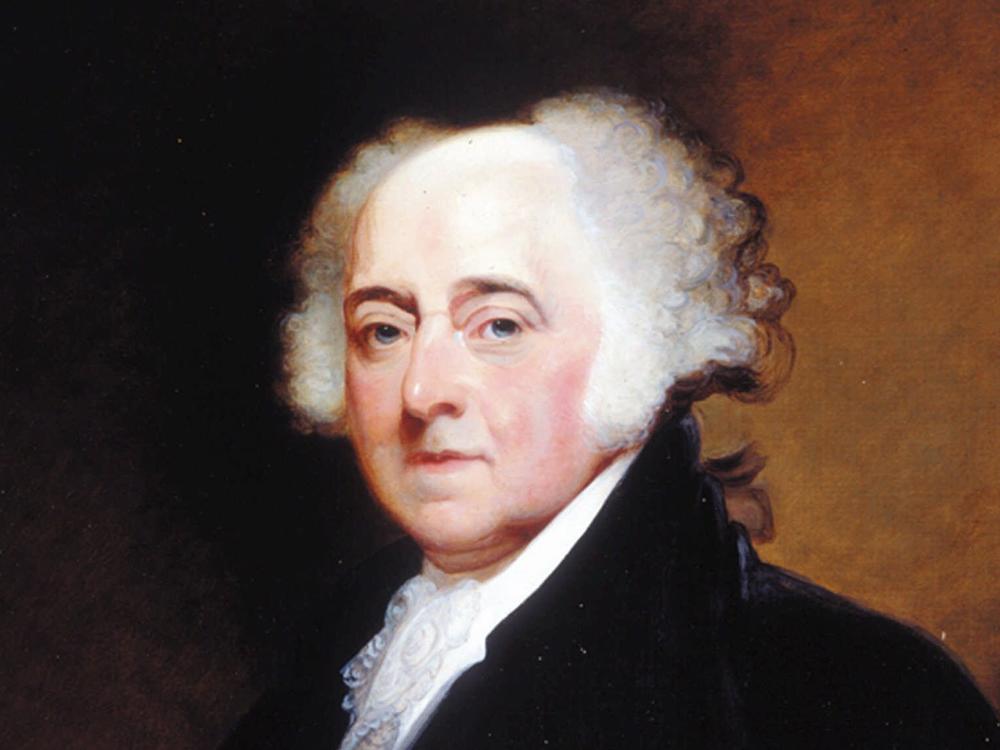 This painting shows John Adams, the first and second vice president of the United States. Adams called the vice presidency 