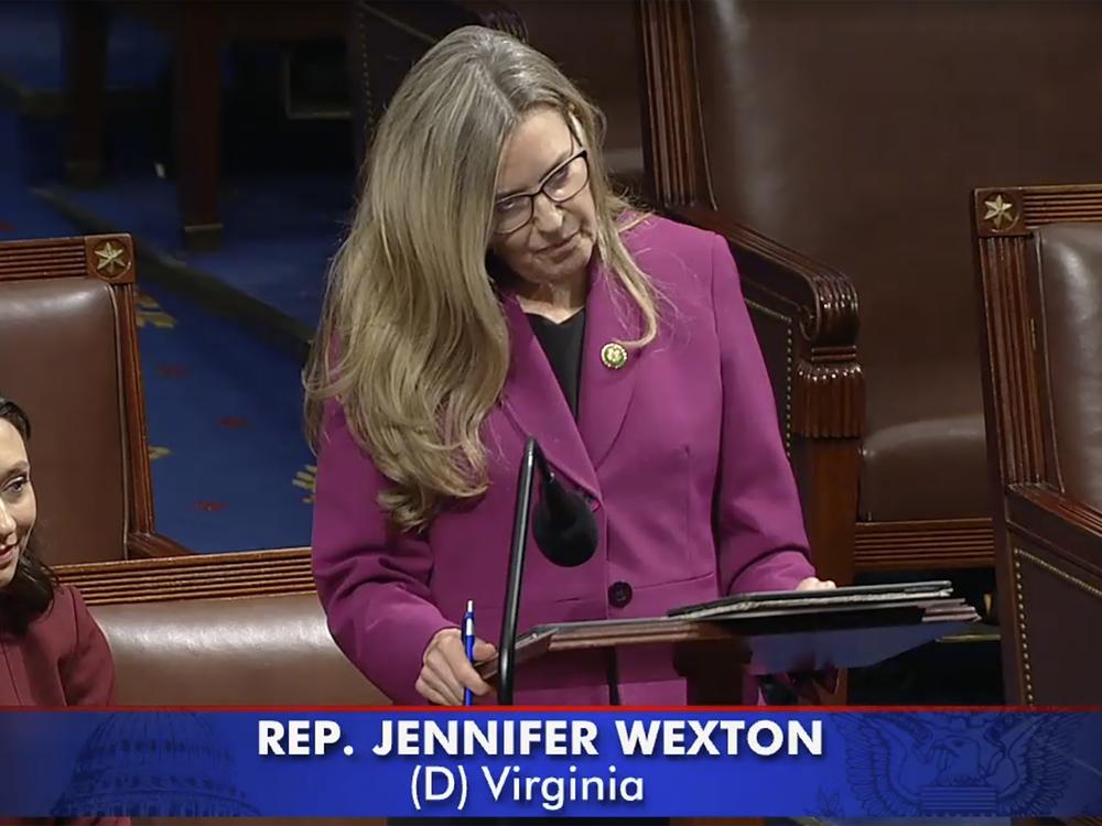 Rep. Jennifer Wexton, D-Va., was diagnosed with a degenerative neurological disorder last year that has inhibited her mobility and hampered her voice. On July, 25 she debuted the use of an AI tool built to mirror her own voice in a speech on the House floor.