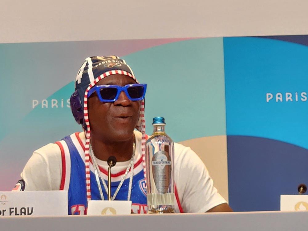 Flavor Flav, the co-founder of Public Enemy, is in Paris to support his new passion: Team USA's women's water polo squad. The team has won three straight gold medals and the rapper says he's confident they'll capture a fourth-straight win at these Summer Games.