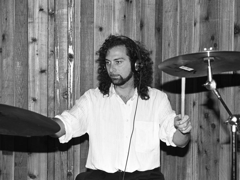 Bobby Rivkin, otherwise known as Bobby Z, during a recording session in 1989. 