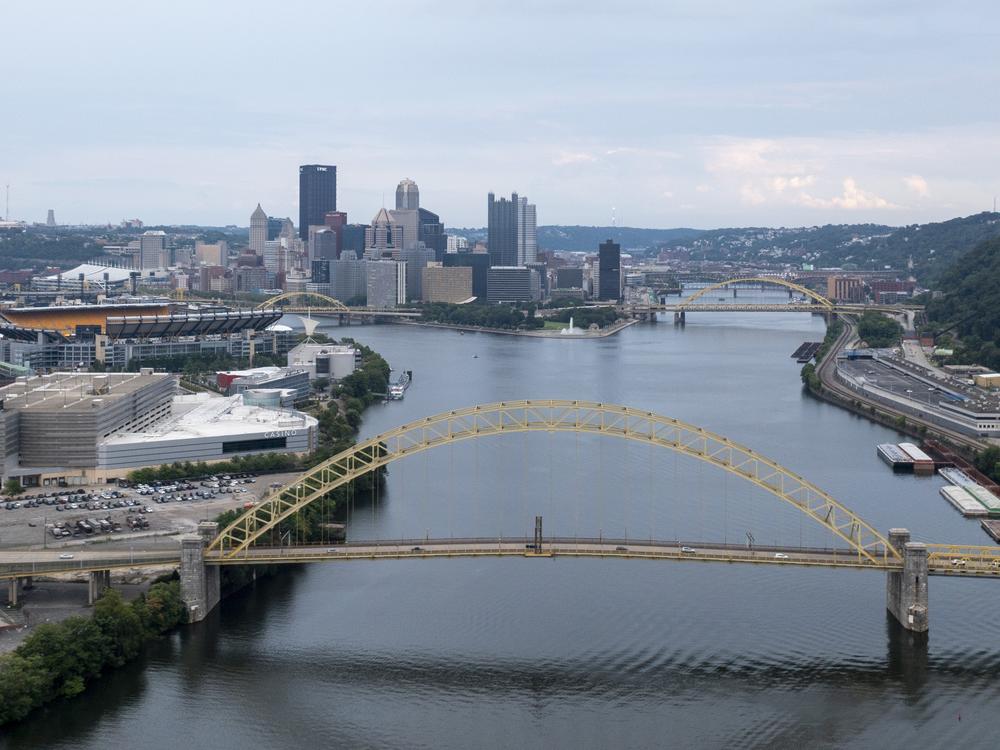 A view of Pittsburgh on July 24, 2024.