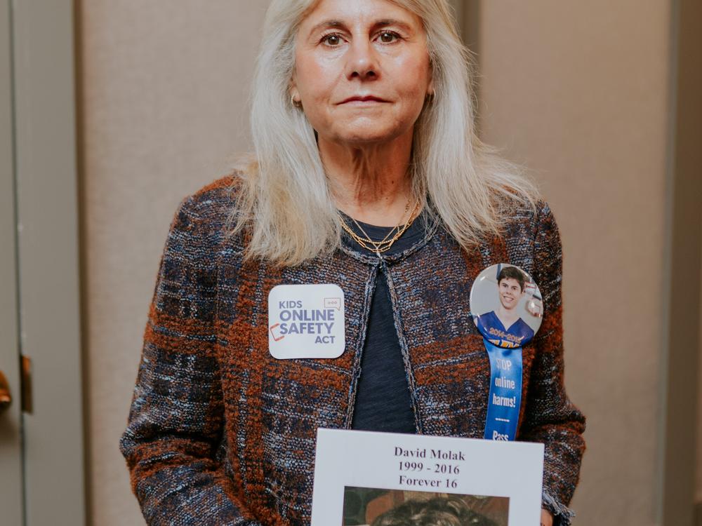 Maurine Molak is among the families who worked with the Senate to get the bill passed. She lost her 16-year-old son, David, to suicide after months of relentless online threats and cyberbullying.