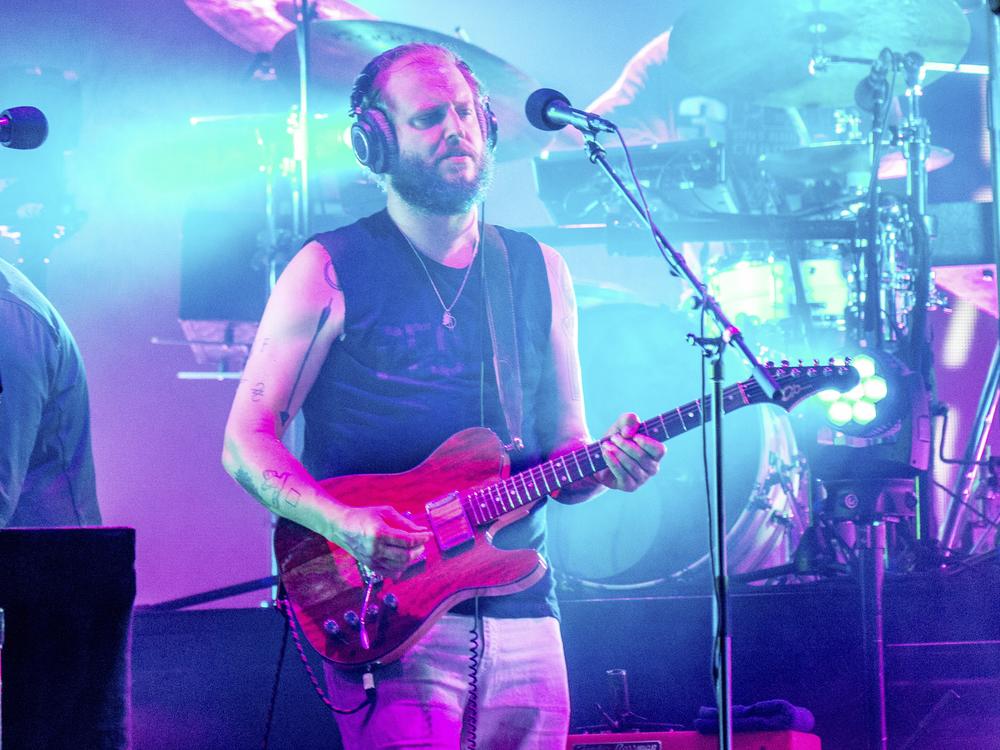 Bon Iver performs at the Bonnaroo Music and Arts Festival on June 9, 2018, in Manchester, Tenn.