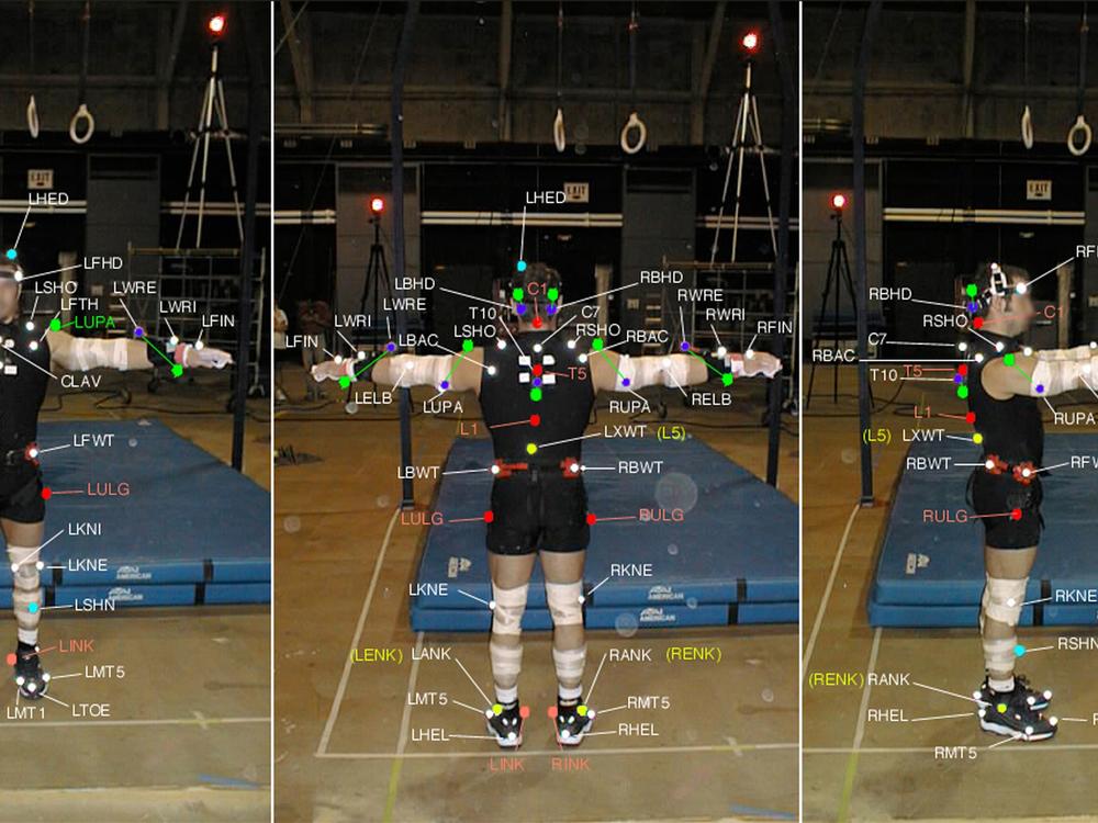 Performers are outfitted with suits covered in sensors. Behind the scenes, visual effects crews use these sensors to construct a digital version of performers' bodies. 