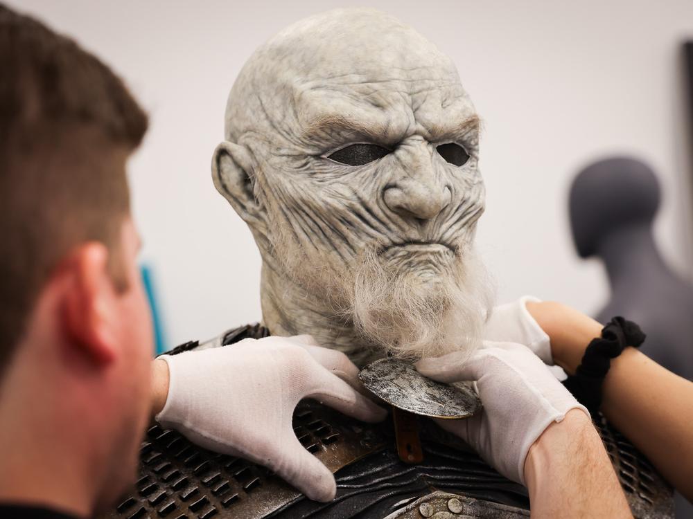  A White Walker ensemble used in <em>Game of Thrones. </em>