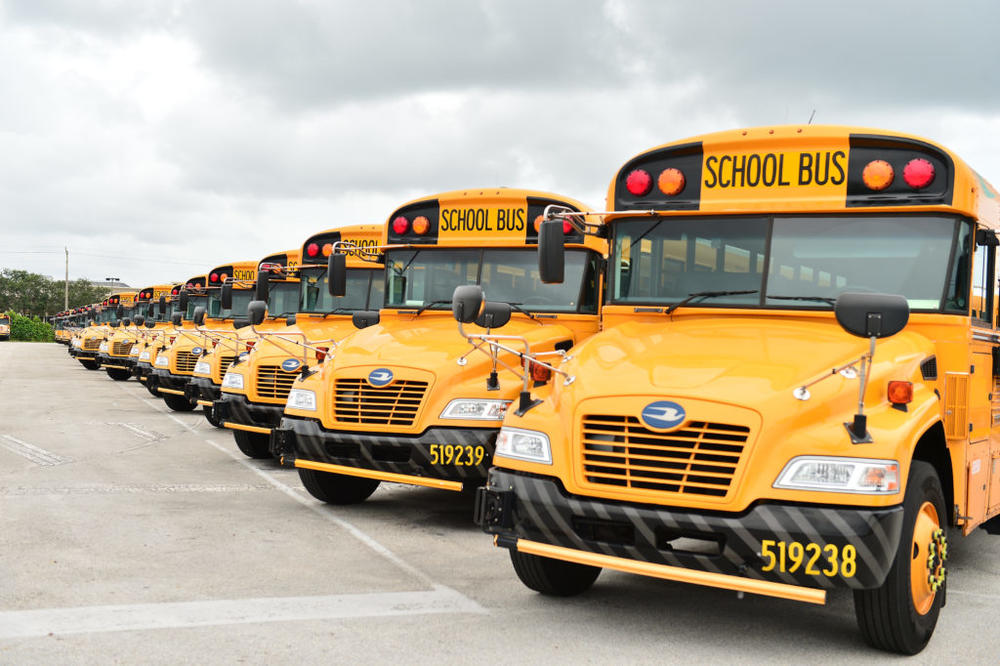 Funds for clean school buses coming to hundreds of districts, White House says