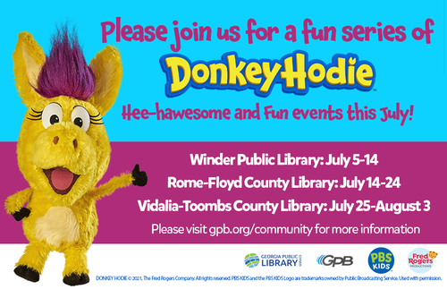       Donkey Hodie: A Hee-Hawesome Adventure! at Winder Public Library
  