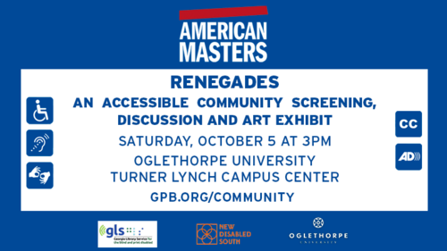       Renegades Screening and Discussion
  