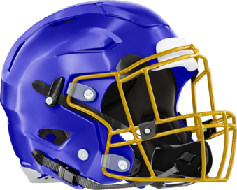 Central, Talbotton Hawks Helmet right