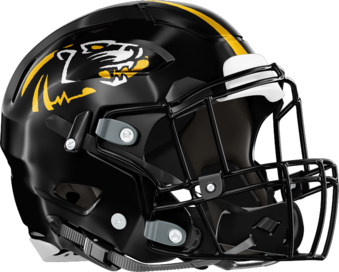 Chattahoochee County Panthers Helmet