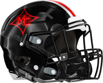 Macon County Bulldogs Helmet