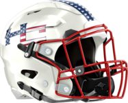 Haralson County Rebels Helmet Right