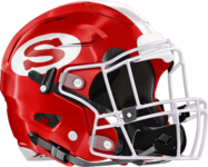 Screven County Gamecocks Helmet Right