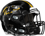 Chattahoochee County Panthers Helmet