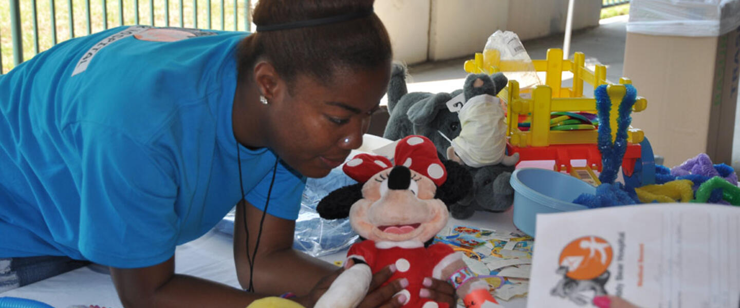 The Children's Hospital currently serves about 65,000 children each year. The Children's Hospital currently serves about 65,000 children each year.