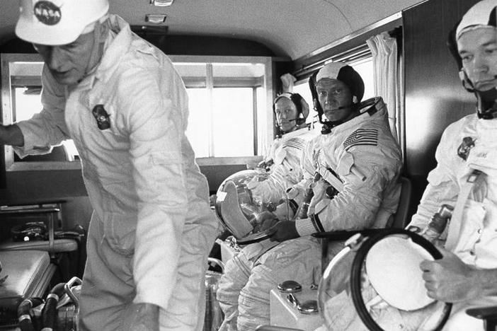 The film "Moonwalk One" features previously unseen footage from the 1969 Apollo 11 mission. It will air on GPB TV on Friday, July 19 at 9 p.m.