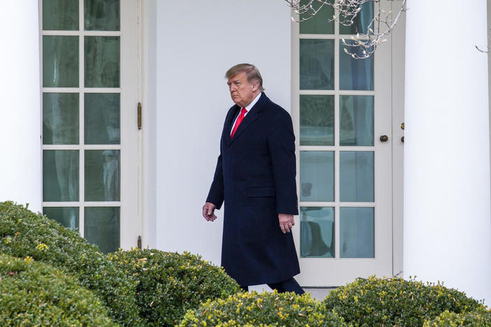President Trump at White House