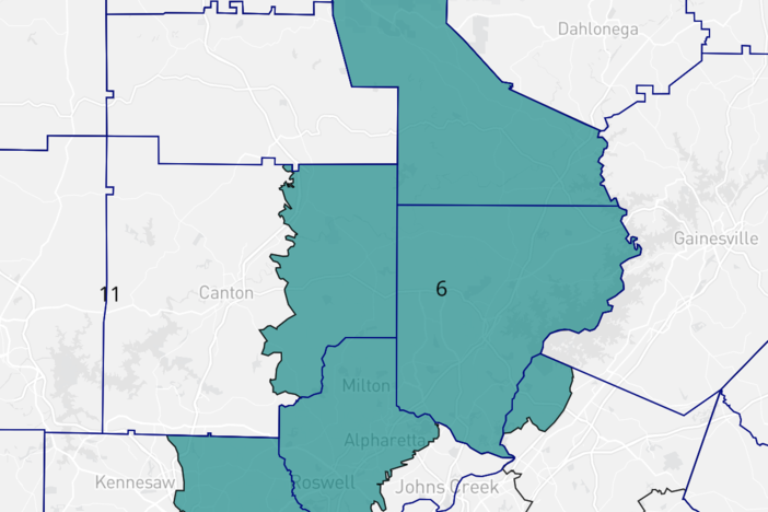 Georgia Republicans Release A Congressional Redistricting Map, Adding ...