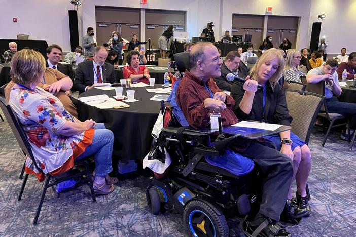 Political forum for disability community