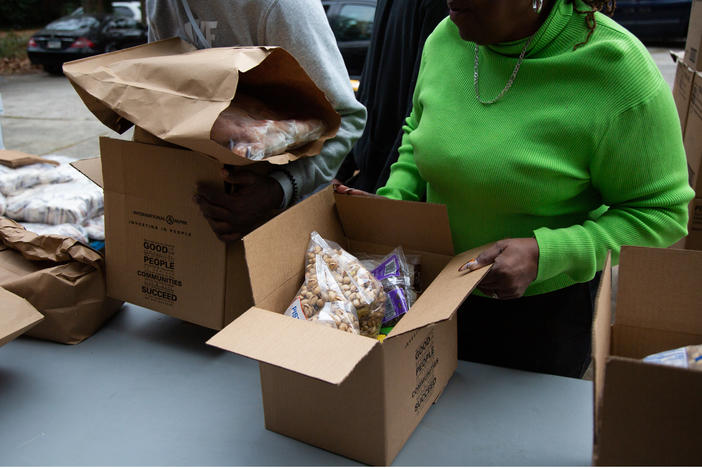 Georgia food pantry works to meet high demand for Thanksgiving