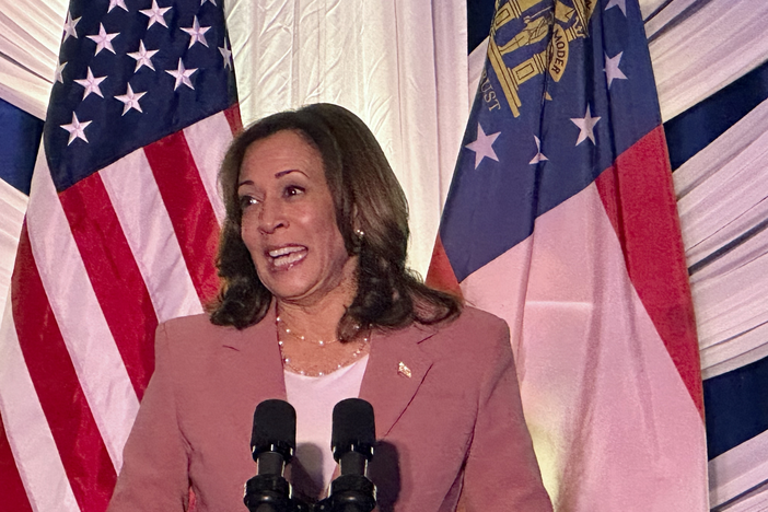 Vice President Kamala Harris Returns To Georgia In Early Stop For 2024 ...