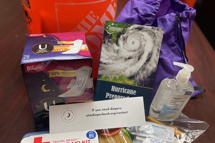 The Partnership for Southern Equity partnered with local organizations to assemble and distribute hurricane preparedness kits to historically disenfranchised communities in coastal Georgia. Credit: The Partnership for Southern Equity.