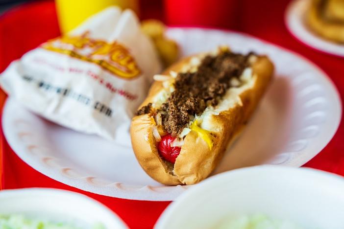 It's National Hot Dog Month in America, and Jeff Hullinger celebrates with a trip to Macon.