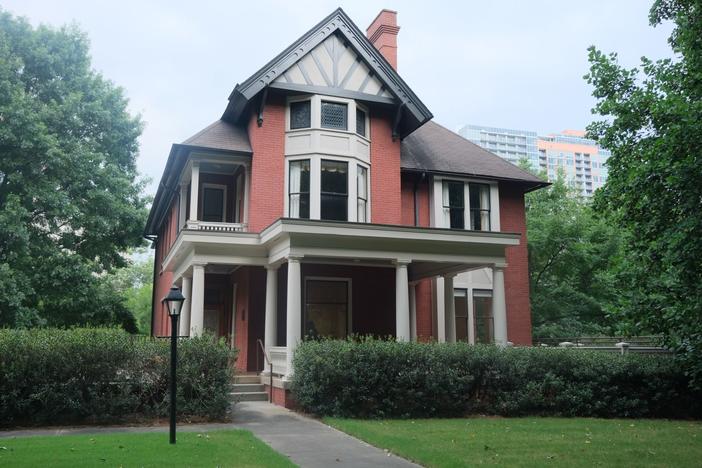 The Margaret Mitchell House sits at the corner of 10th and Peachtree Streets in Midtown Atlanta, Ga.  The house was set to re-open after a four-year closure on July 10, 2024.