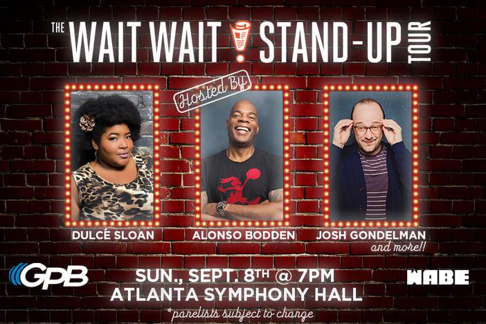 The Wait Wait Stand-Up Tour Sun. Sept. 8 at 7 pm