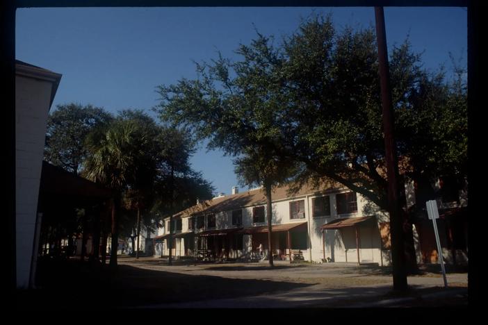 Yamacraw Village, just west of Savannah's historic district. Credit: City of Savannah Municipal Archives