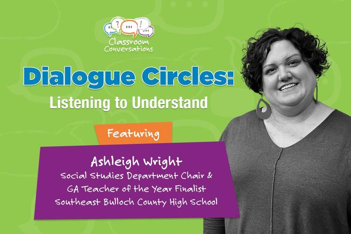 Ashleigh Wright in Classroom Conversations