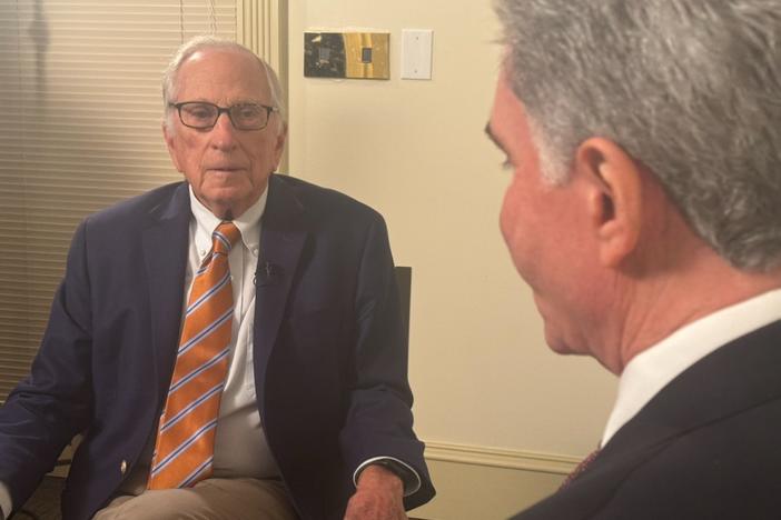 As the nation's 39th president approaches his 100th birthday in a few weeks (October 1), GPB's Jeff Hullinger spoke with former U.S. Senator Sam Nunn - one of the increasingly few Carter contemporaries still with us in 2024.  Senator Nunn was raised in Perry, population 10,000. President Carter in Plains, population 573. "Georgia hamlets separated by only 49 miles of asphalt," Hullinger writes. "Giant lives spawned from these very small, nearby communities."