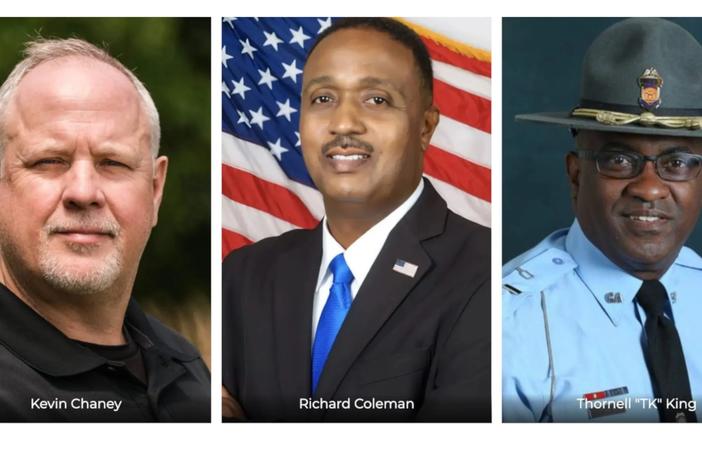 Three sheriff-elects in Coastal Georgia elevated by voters seeking change, reform in their communities in the 2024 election.