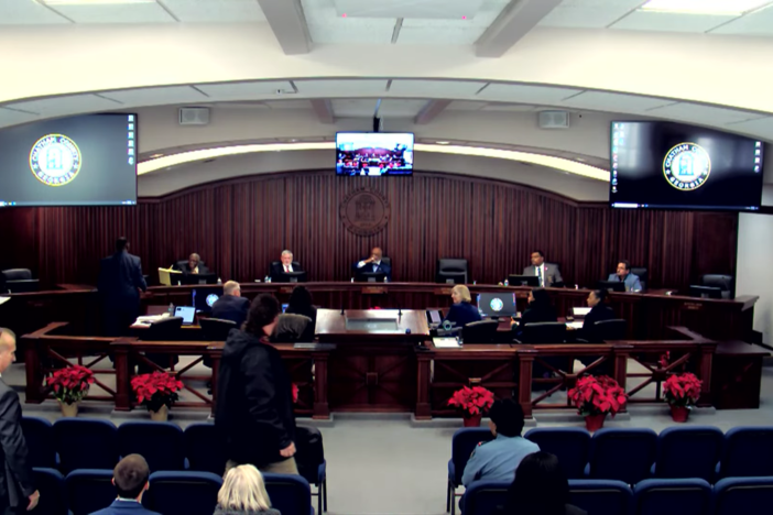 Chatham County Commission meeting on Friday, Dec. 6.